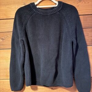 Jenni Kayne Black Crewneck Sweater